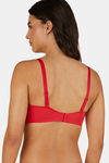 Triumph Padded Non Wired Full Coverage T-Shirt Bra - Mars Red — thumbnail 3